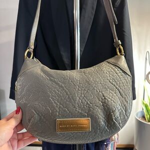 Marc By Marc Jacobs Crossbody Leather Grey Bag